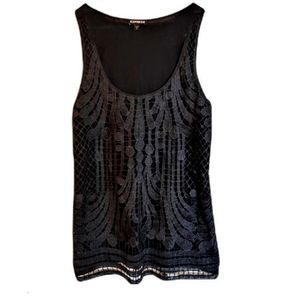 Black Dress Tank by Express size M